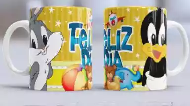vectores plantilas LOONEY TUNES,CARICATURA,NIñOS,